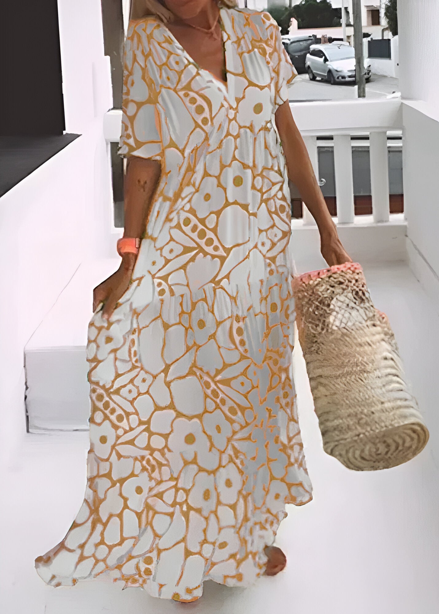 Christine | Robe Longue d'Été