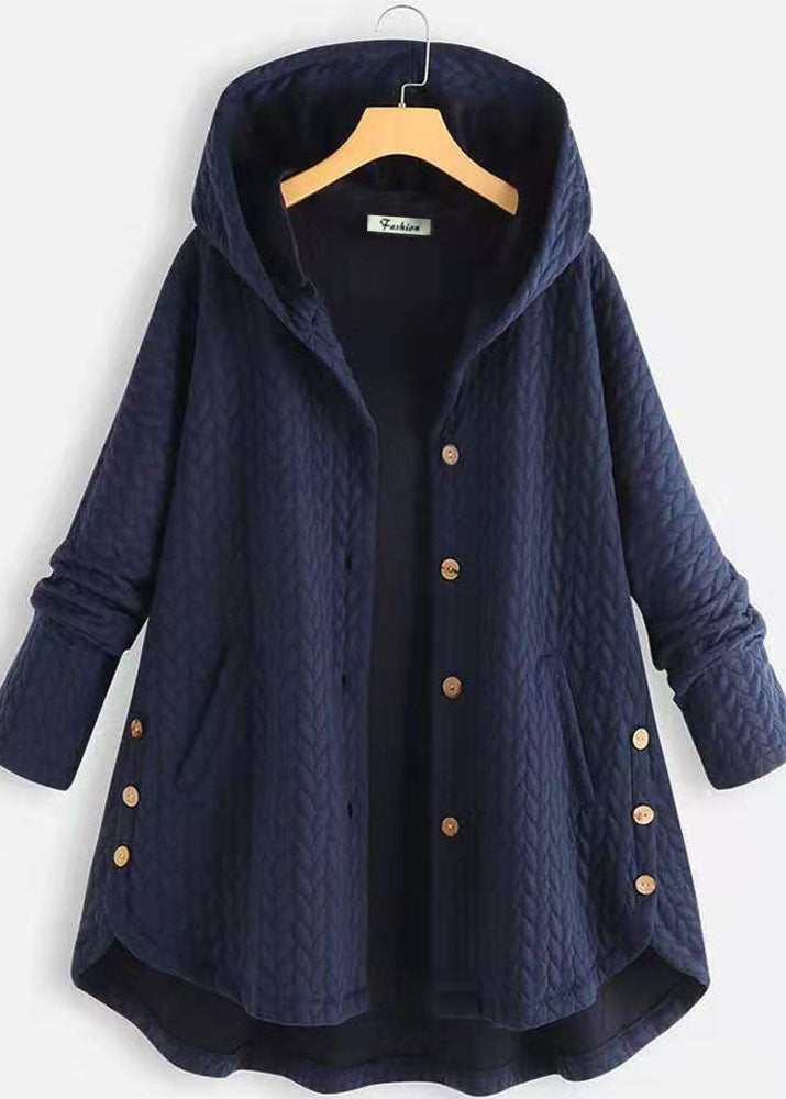 Julie | Manteau côtelé avec capuche
