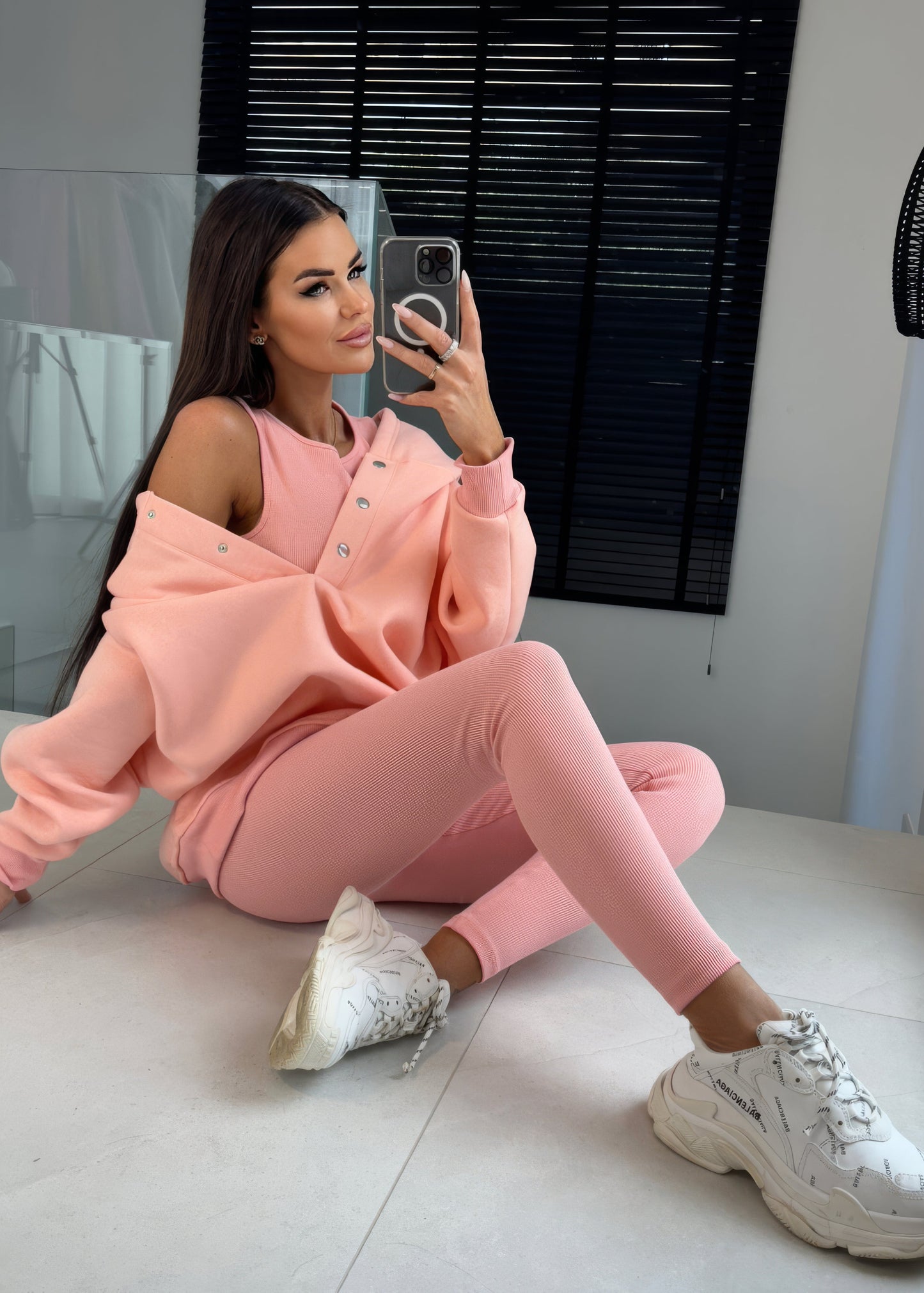 Nina | Ensemble confort avec sweat à capuche surdimensionné