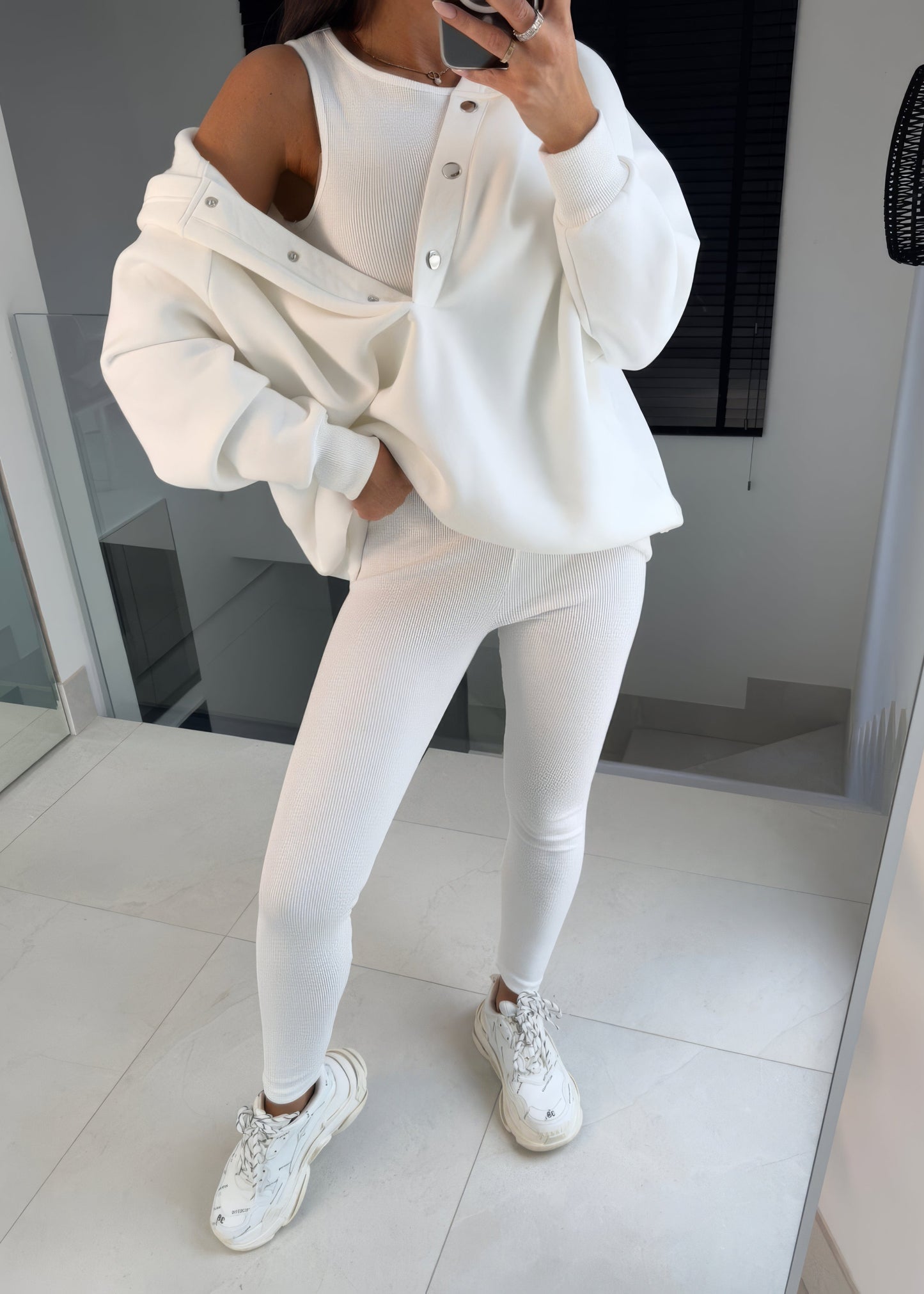Nina | Ensemble confort avec sweat à capuche surdimensionné