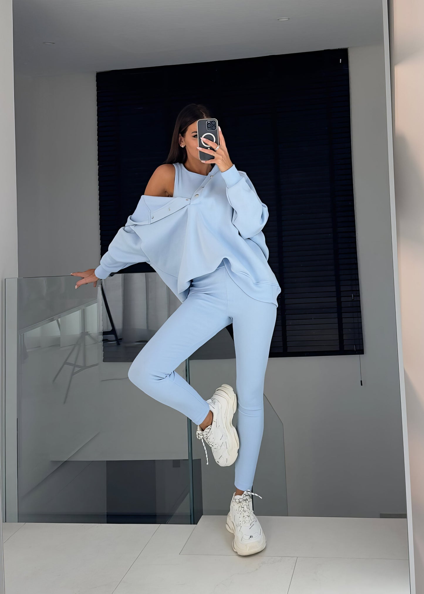 Nina | Ensemble confort avec sweat à capuche surdimensionné