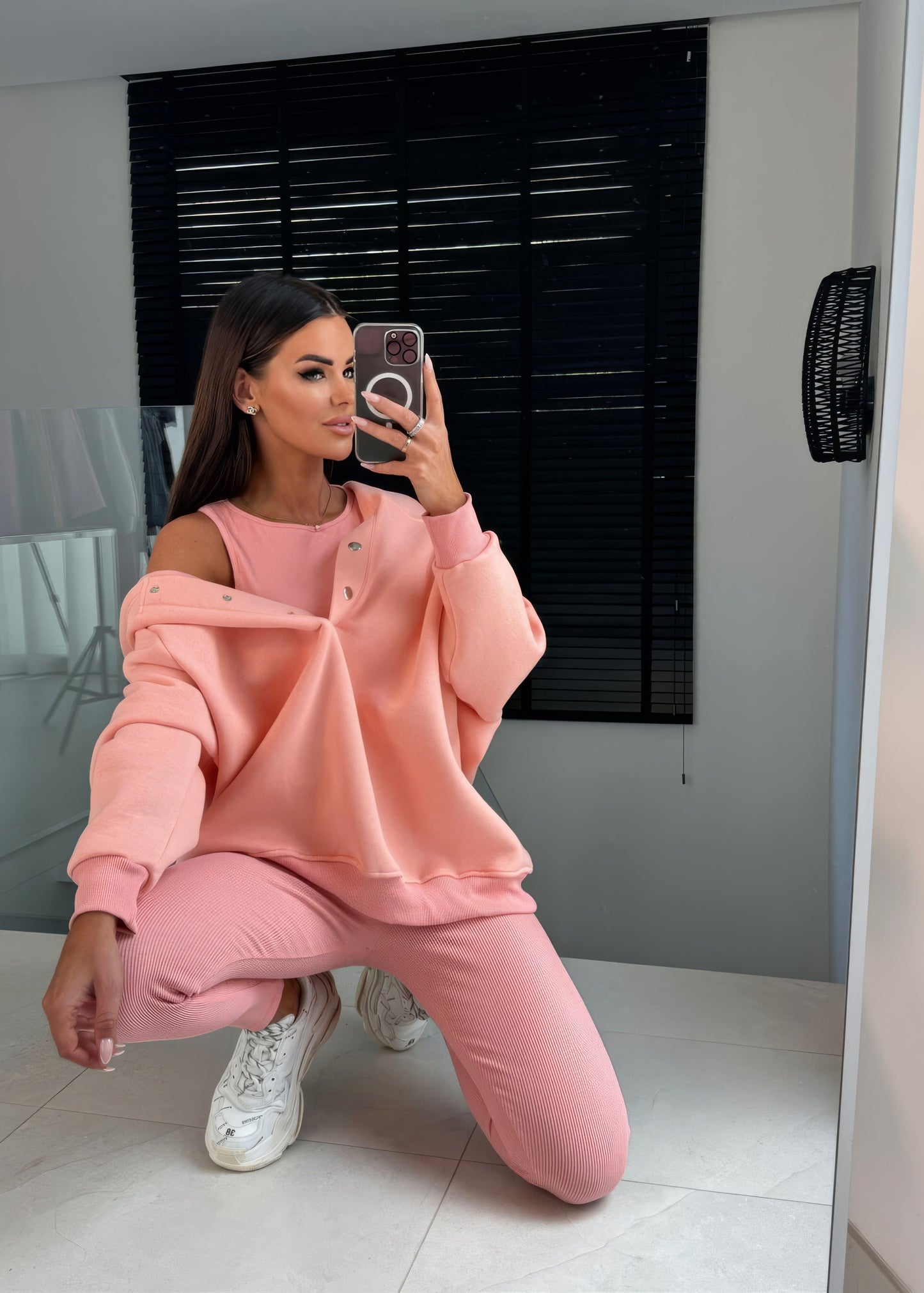 Nina | Ensemble confort avec sweat à capuche surdimensionné