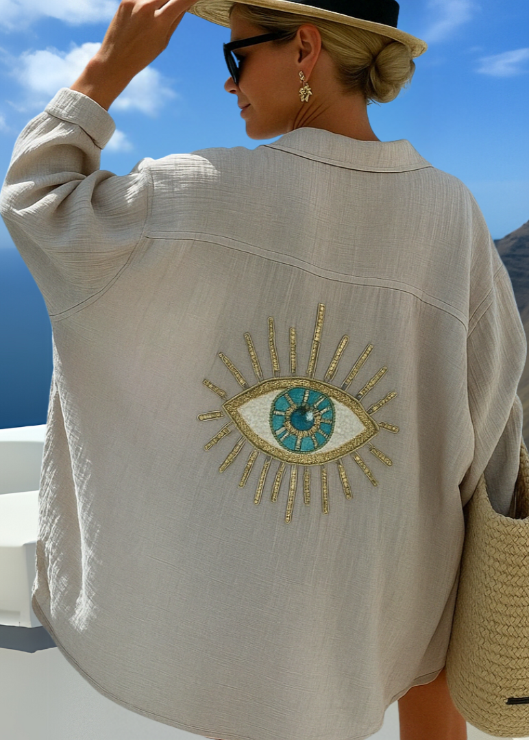 Anne | Blouse décontractée style Ibiza