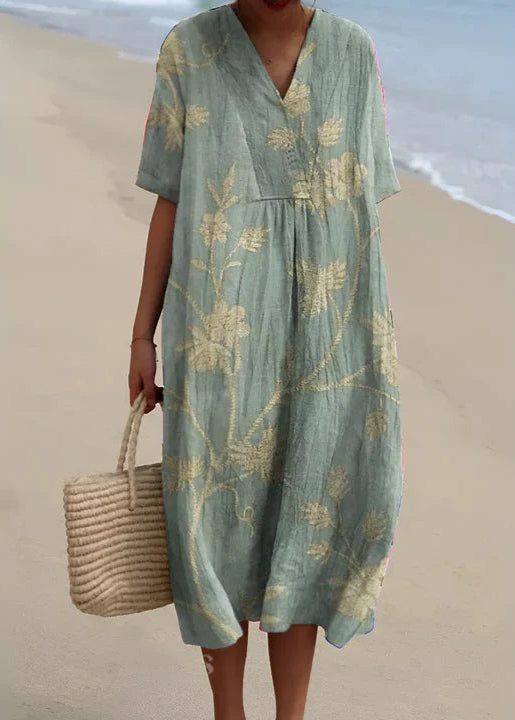 Alida | Robe Imprimée Brise d’Été