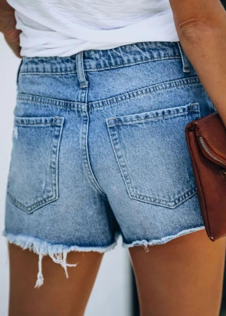 Maëva | Short en denim