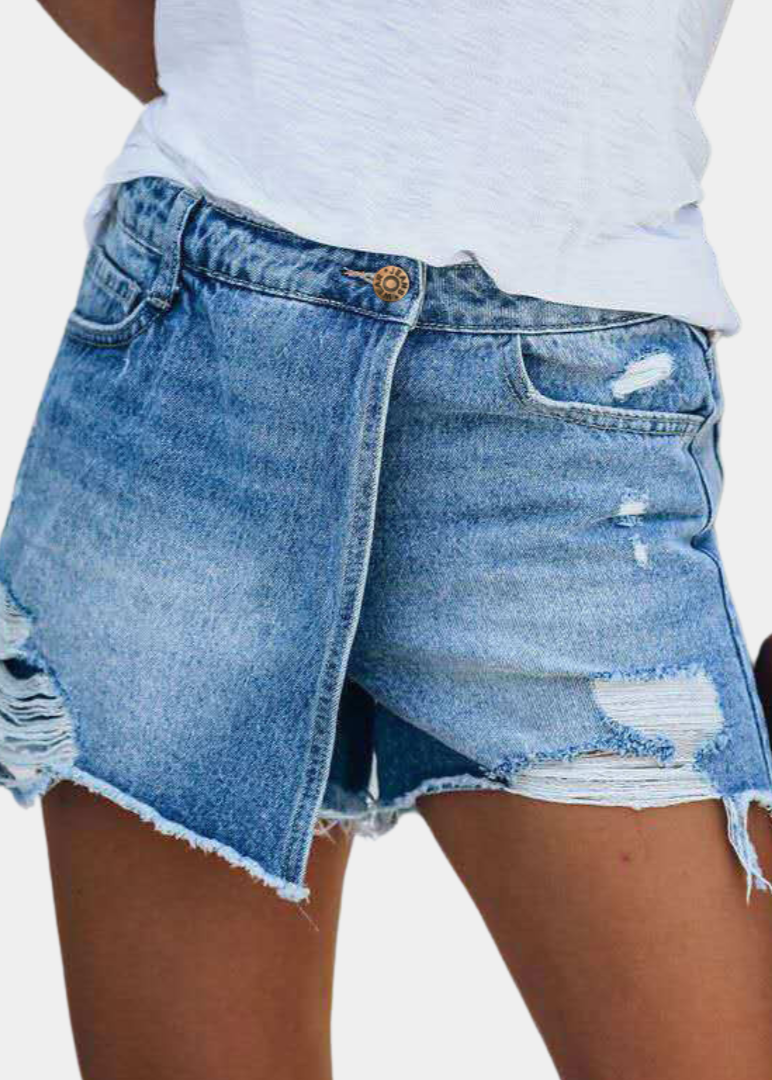 Maëva | Short en denim