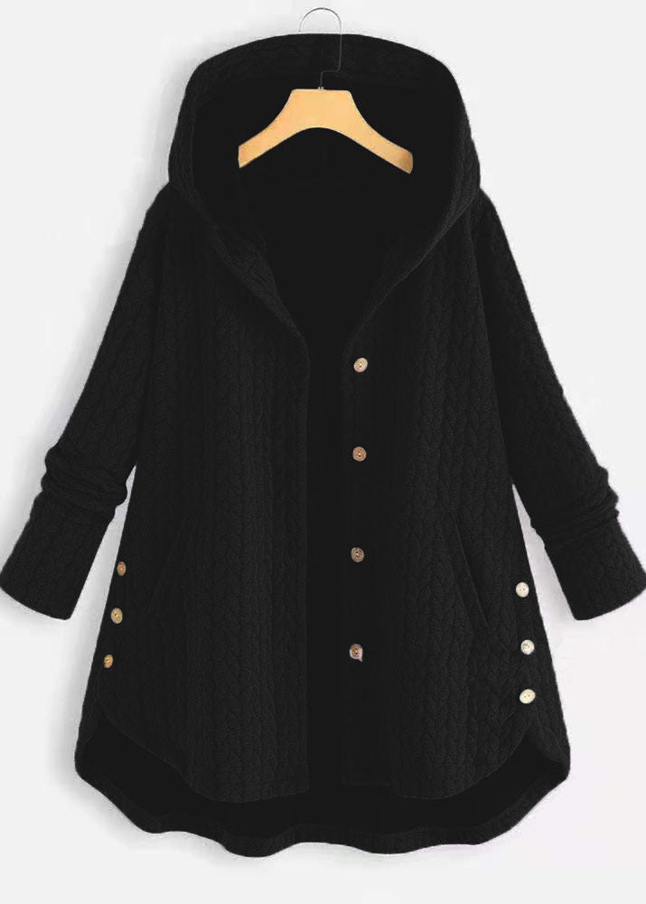 Julie | Manteau côtelé avec capuche