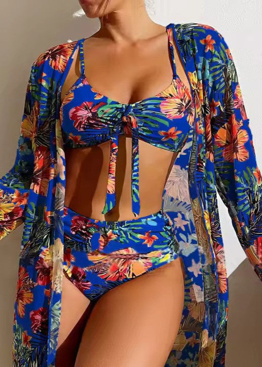 Marina | Ensemble bikini taille haute