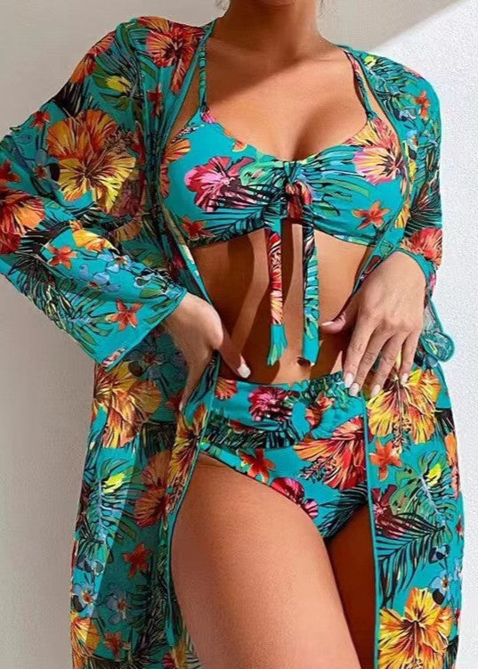 Marina | Ensemble bikini taille haute