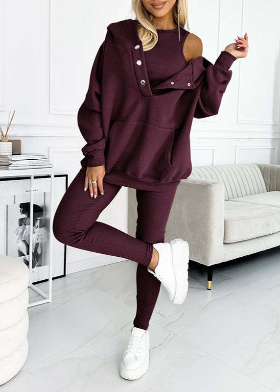 Nina | Ensemble confort avec sweat à capuche surdimensionné