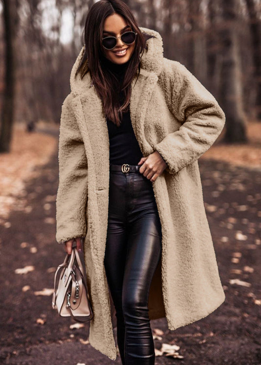 Paris | Manteau en laine à capuche chic