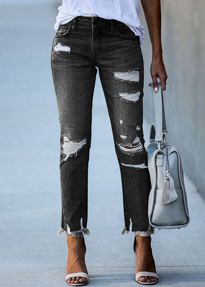 Aurélie | Jeans délavés