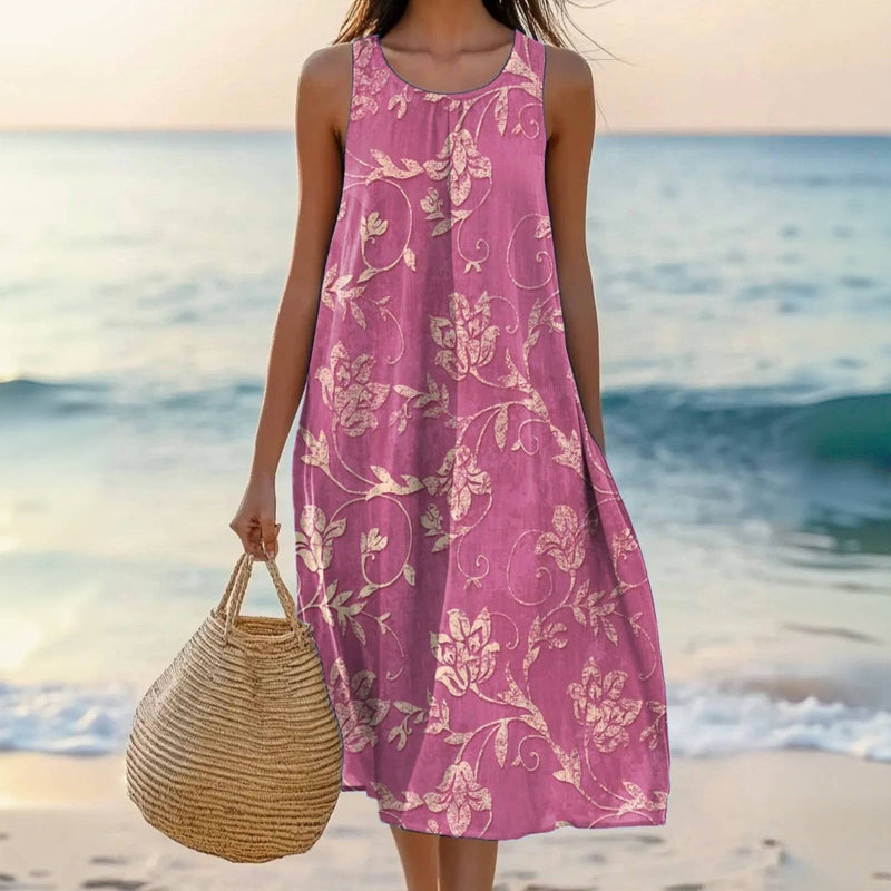 Fleur | Robe Vintage À Imprimé Floral