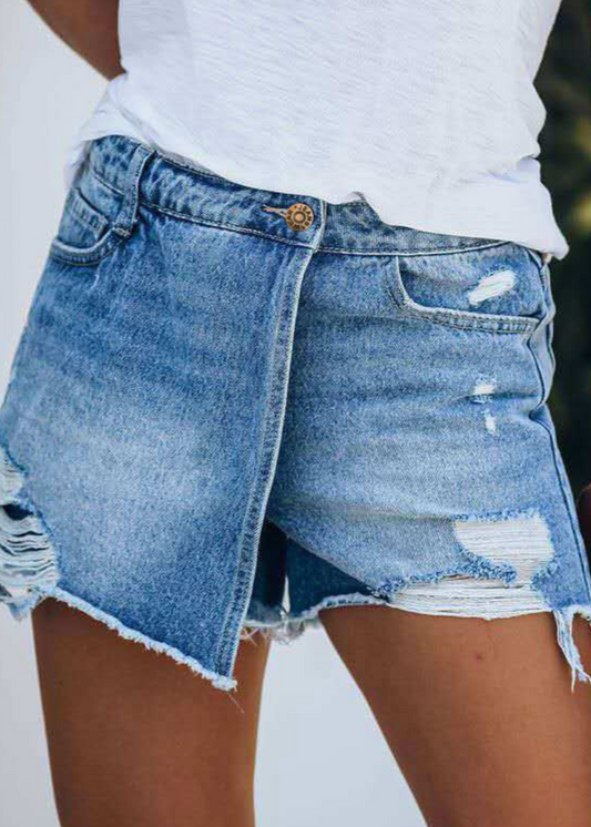 Maëva | Short en denim