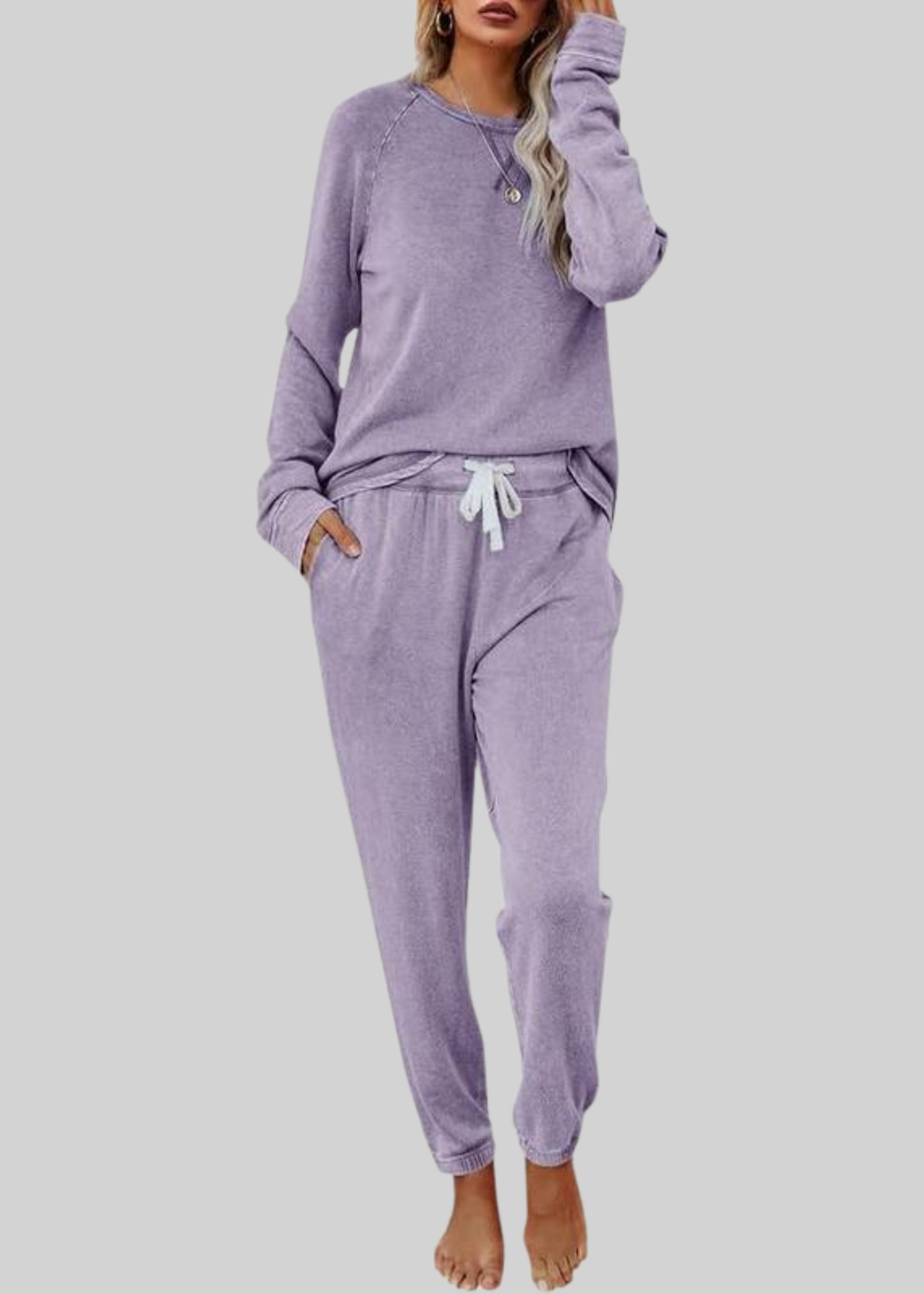 Chloé | Ensemble Décontracté Femme en Tissu Doux pour Un Confort Stylé 6