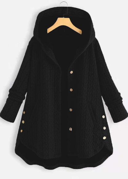 Julie | Manteau côtelé avec capuche