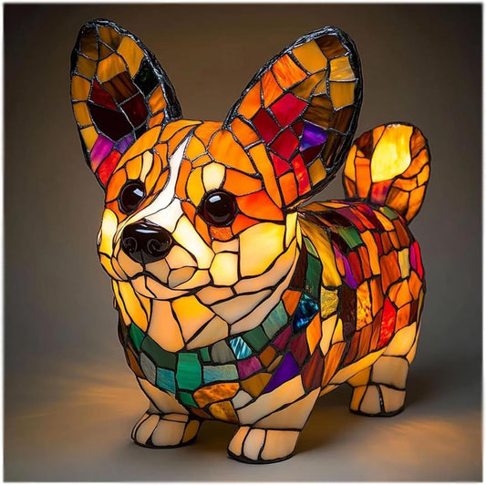 Lampe Corgi sur pied