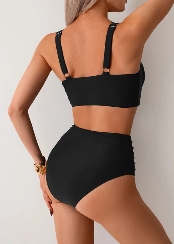 Zoë | Maillot de bain intemporel à taille haute